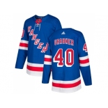 Men Adidas New York Rangers #40 Michael Grabner Royal Blue Home Authentic Stitched NHL Jersey