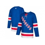 Men Adidas New York Rangers Blank Royal Blue Home Authentic Stitched NHL Jersey