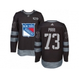 Men's Adidas New York Rangers #73 Brandon Pirri Authentic Black 1917-2017 100th Anniversary NHL Jersey