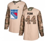 Men's New York Rangers #44 Neal Pionk Camo 2017 Veterans Day Stitched Hockey Jersey