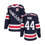 Men's New York Rangers #44 Neal Pionk Navy Blue 2018 Winter Classic Stitched Hockey Jersey