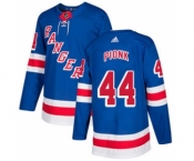 Men's New York Rangers #44 Neal Pionk Royal Blue Home Stitched Hockey Jersey