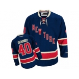 Men's Reebok New York Rangers #40 Michael Grabner Authentic Navy Blue Third NHL Jersey