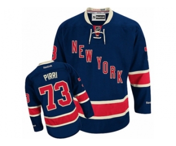 Men's Reebok New York Rangers #73 Brandon Pirri Authentic Navy Blue Third NHL Jersey