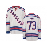 Men's Reebok New York Rangers #73 Brandon Pirri Authentic White Away NHL Jersey