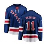 New York Rangers #11 Mark Messier Fanatics Branded Royal Blue Home Breakaway NHL Jersey