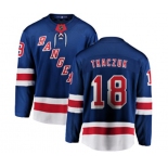 New York Rangers #18 Walt Tkaczuk Fanatics Branded Royal Blue Home Breakaway NHL Jersey