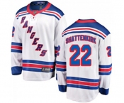 New York Rangers #22 Kevin Shattenkirk Fanatics Branded White Away Breakaway NHL Jersey