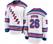 New York Rangers #26 Joe Kocur Fanatics Branded White Away Breakaway NHL Jersey