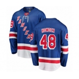 New York Rangers #48 Brett Howden Fanatics Branded Royal Blue Home Breakaway NHL Jersey