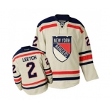 Reebok New York Rangers #2 Brian Leetch Authentic Cream 2012 Winter Classic NHL Jersey