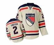 Reebok New York Rangers #2 Brian Leetch Authentic Cream 2012 Winter Classic NHL Jersey