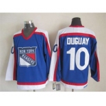 nhl jerseys new york rangers #10 duguay blue[duguay][2015 new]