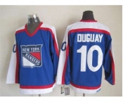 nhl jerseys new york rangers #10 duguay blue[duguay][2015 new]