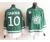 nhl jerseys new york rangers #10 gaborik green