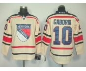 nhl jerseys new york rangers #10 gaborik white[2011 new]