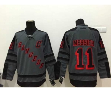 nhl jerseys new york rangers #11 messier grey[patch C]