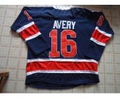 nhl jerseys new york rangers #16 avery dk blue[85th]