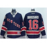 nhl jerseys new york rangers #16 brassard dk.blue[brassard][85th]