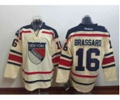 nhl jerseys new york rangers #16 brassard white[brassard]