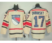 nhl jerseys new york rangers #17 dubinsky white[2011 new]