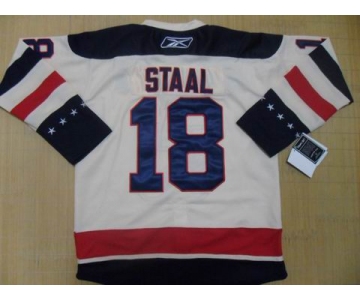 nhl jerseys new york rangers #18 staal white(2012 winter classic)