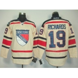 nhl jerseys new york rangers #19 richards white[2011 new]