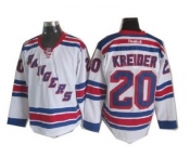 nhl jerseys new york rangers #20 kreider white