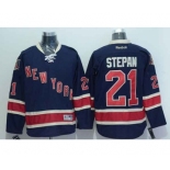 nhl jerseys new york rangers #21 stepan dk.blue[stepan][85th]