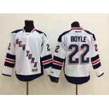 nhl jerseys new york rangers #22 boyle white