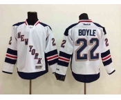 nhl jerseys new york rangers #22 boyle white