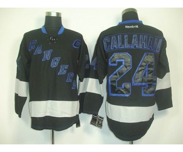 nhl jerseys new york rangers #24 callahan black[2011 new]