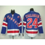 nhl jerseys new york rangers #24 callahan lt.blue