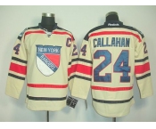 nhl jerseys new york rangers #24 callahan white[2011 new]