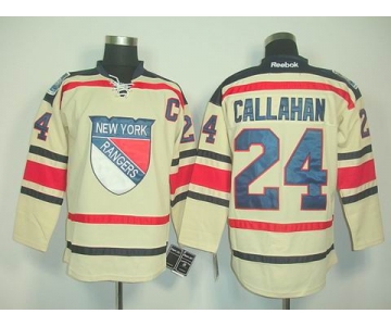 nhl jerseys new york rangers #24 callahan white[2011 new]