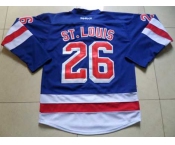 nhl jerseys new york rangers #26 st.louis blue