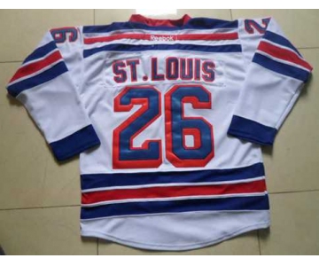 nhl jerseys new york rangers #26 st.louis white