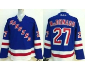 nhl jerseys new york rangers #27 mcdonagh blue[2014 new stadium]