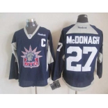 nhl jerseys new york rangers #27 mcdonagh blue[2015 new]