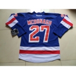 nhl jerseys new york rangers #27 mcdonagh lt.blue