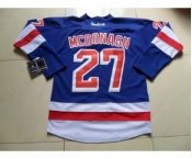 nhl jerseys new york rangers #27 mcdonagh lt.blue