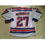 nhl jerseys new york rangers #27 mcdonagh white