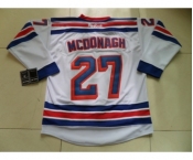 nhl jerseys new york rangers #27 mcdonagh white