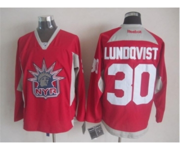 nhl jerseys new york rangers #30 lundqvist red[2015 new]