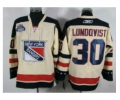 nhl jerseys new york rangers #30 lundqvist white(2012 winter classic)