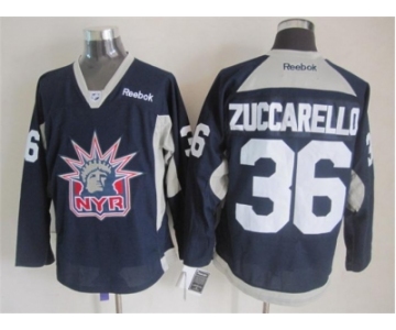 nhl jerseys new york rangers #36 zuccarello dark blue[new]