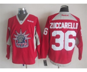 nhl jerseys new york rangers #36 zuccarello red[2015 new]