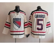 nhl jerseys new york rangers #5 girardi cream[2012 Winter Classic]