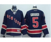 nhl jerseys new york rangers #5 girardi dk.blue[85th]