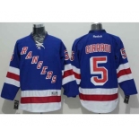 nhl jerseys new york rangers #5 girardi lt.blue